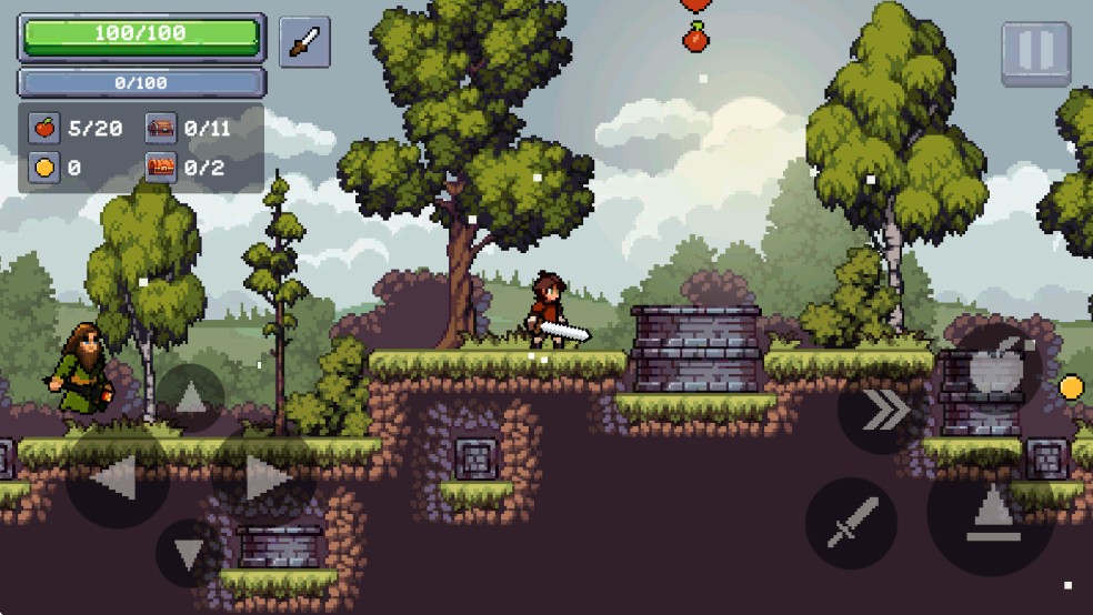 苹果骑士2中文版游戏玩法1