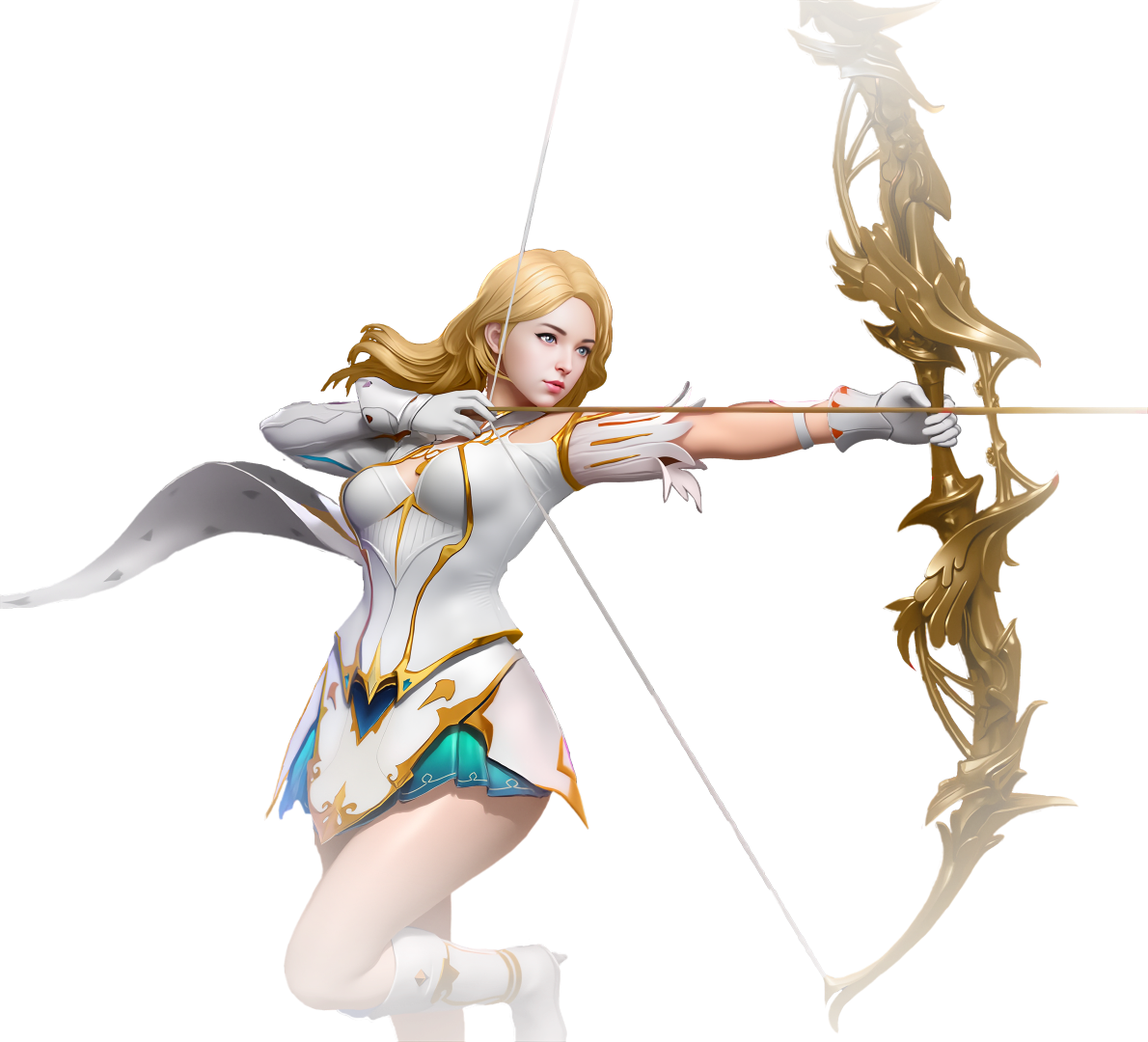 弓箭：远程狙击，治愈解控