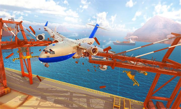 飞机坠毁着陆模拟器游戏玩法3