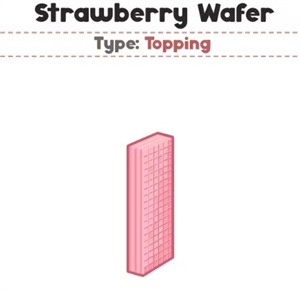 草莓威化饼干（Strawberry Wafer）