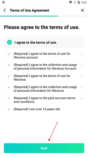 weverse怎么注册5