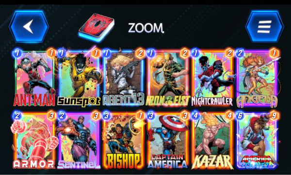 漫威终极逆转国服中文版卡组推荐截图1
