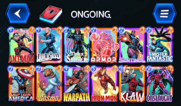 漫威终极逆转国服中文版卡组推荐截图6