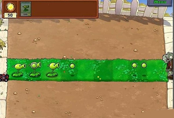 植物大战僵尸E版支线手机版1-1关卡通关攻略1