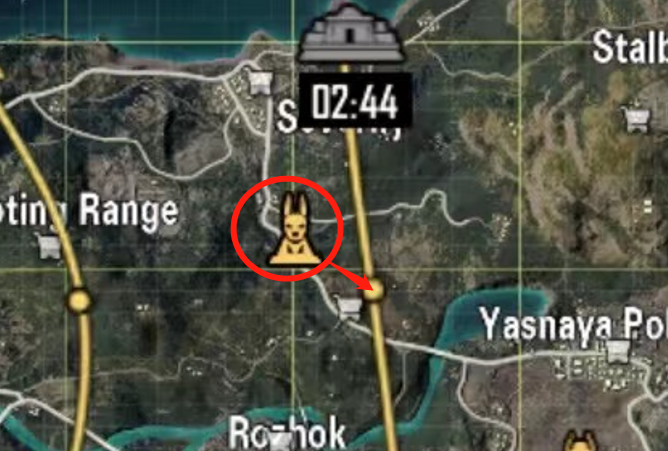 PUBG轻量版皇帝庙拼图教程2