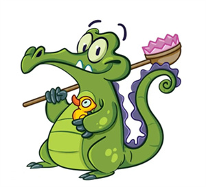 鳄鱼小顽皮爱洗澡角色介绍1