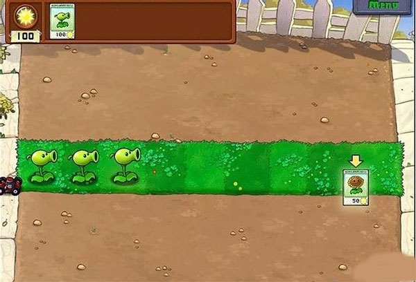 植物大战僵尸E版支线手机版1-1关卡通关攻略2