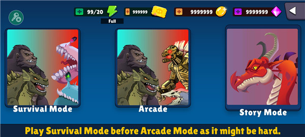 哥斯拉vs金刚联盟破解版内置菜单游戏介绍截图