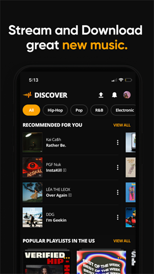 Audiomack破解版免登录 第4张图片