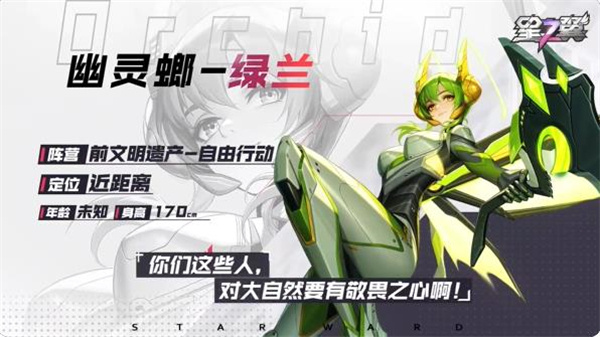 星之翼正式服角色介绍
