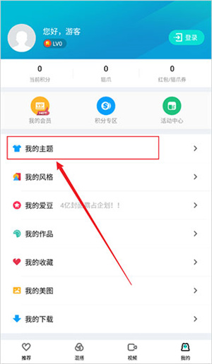 如何查看自己的主题截图3