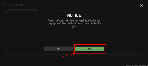 cod战区手游如何设置中文?5