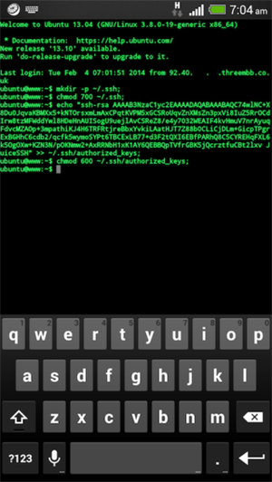 如何在 JuiceSSH 中生成 SSH 密钥截图5