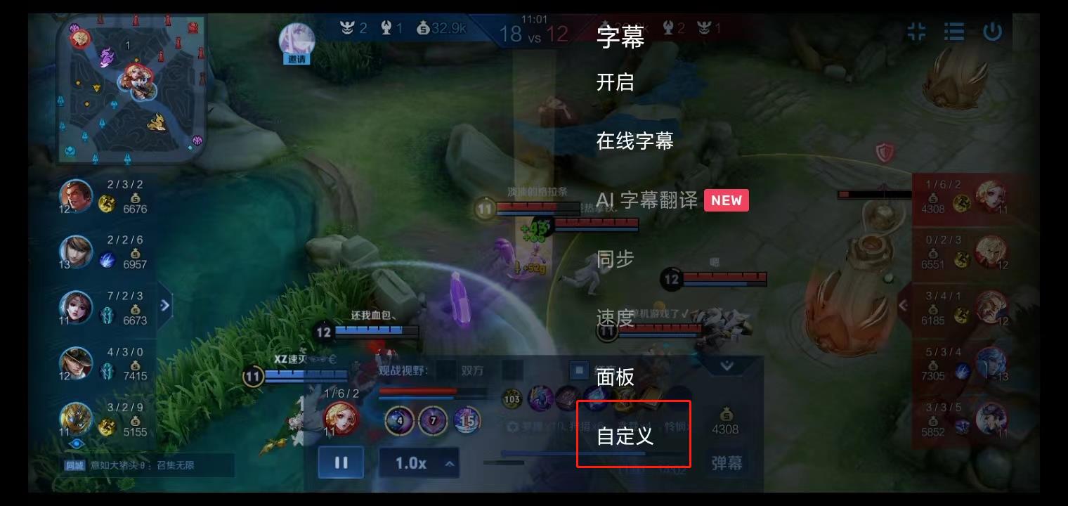 如何自定义字幕截图2