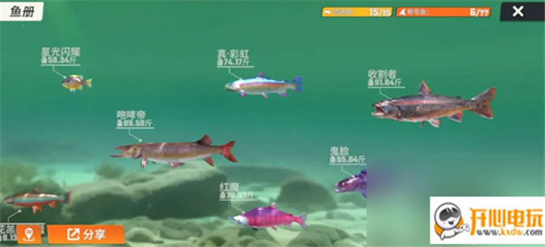 欢乐钓鱼大师图鉴最后一条鱼截图4