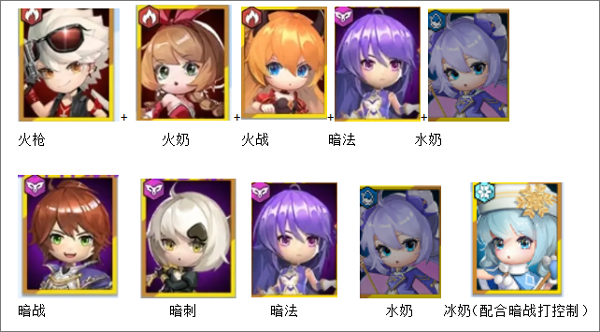 无限远征无限金币无限钻石版阵容推荐截图