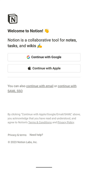 Notion AI中文版安卓版软件特色截图