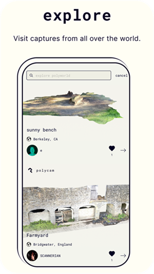 Polycam 3D扫描建模app软件特色截图