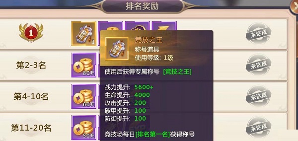 竞技场攻略截图3