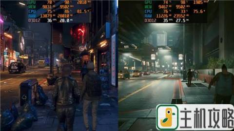 《赛博朋克2077》与《看门狗军团》4K/光追对比视频插图